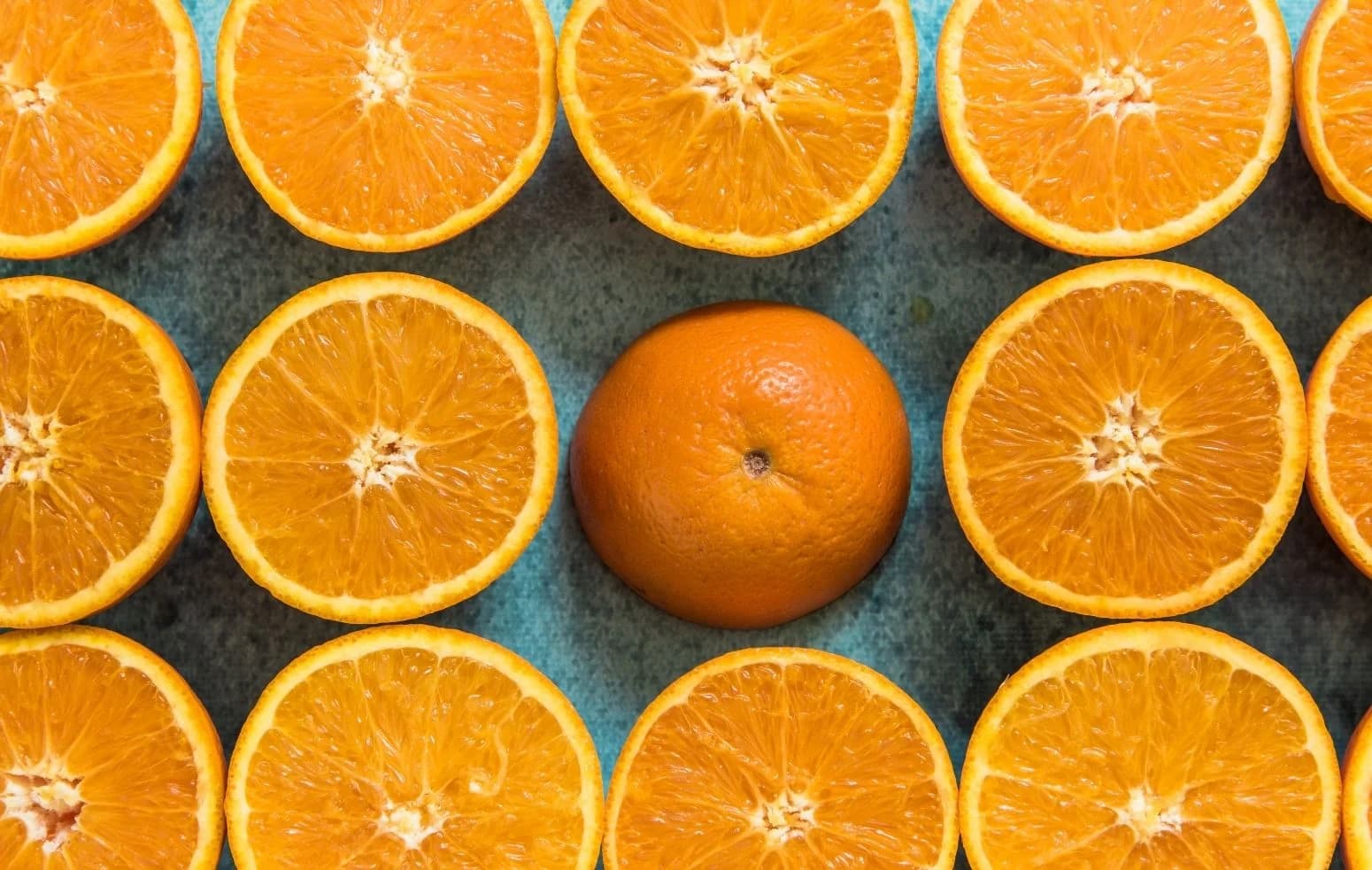 Eine ganze Orange zwischen Scheiben: Der Preis hängt davon ab, wie viel der Arbeit schon getan ist