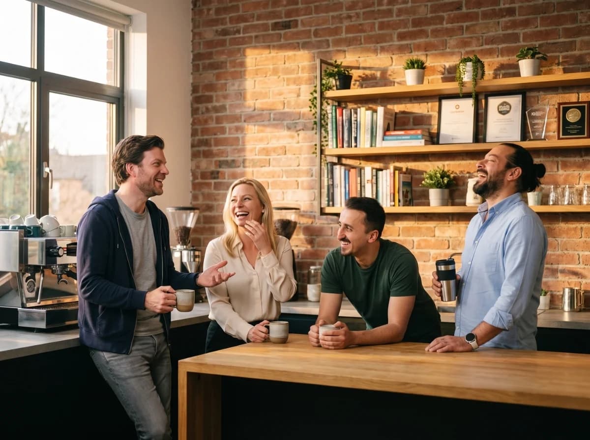 The AIO Clicks team at work