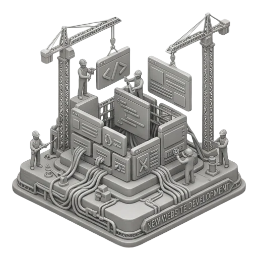 Entwicklung neuer Webseiten